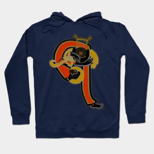 Dark Angel Letter Q Version Ochre Hoodie